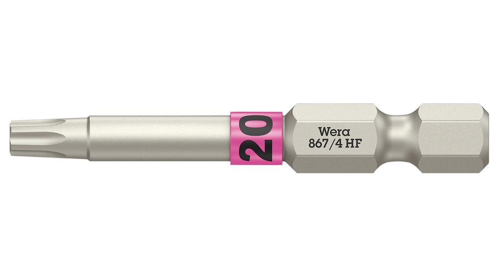 05060508001 | Wera Bit, Torx, T20, 50mm | Distrelec Deutschland