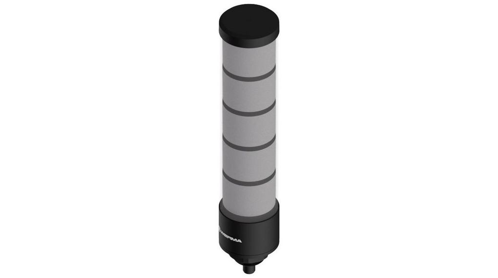 Signaalitolppa Sininen / Vihreä / Punainen / Keltainen / Valkoinen 24V RST 56 Kannatinasennus / Pylväskiinnitys 90dB IP65 / IP69K M12