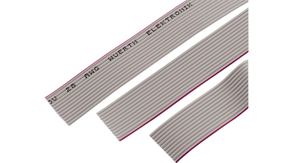 Ribbon Cable 12x 0.08mm² Unscreened