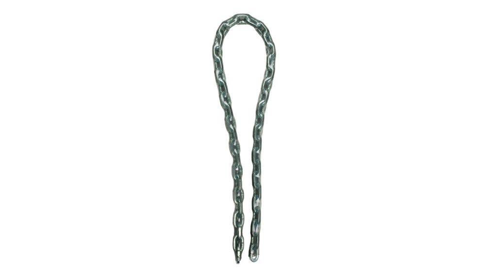 Master Lock Hardened Steel Chain With Mini U-Lock - 3ft X 3/8in For Bikes & Scooters