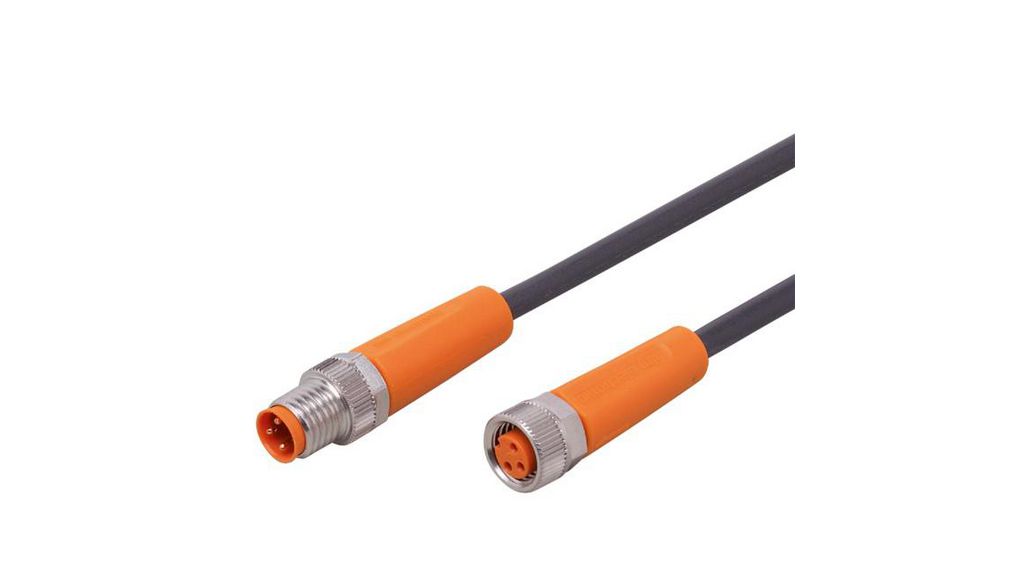 Coinductor Electronics EVC419 | Ifm ifm electronic Male 3 way M8 to Female 3 way M8 ...