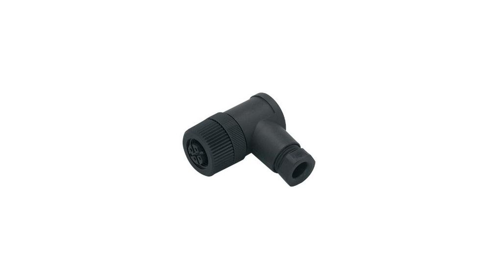 ifm electronic Angled Circular Connector Adapter1M12 Poles Poles