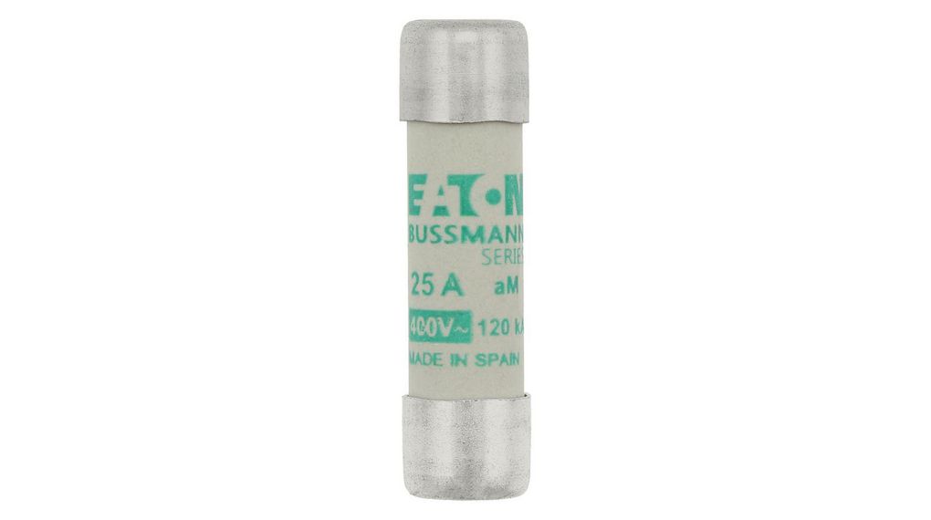 Eaton 25A Slow-Blow Cartridge Fuse, 10 x 38mm, Packung à 10 Stück