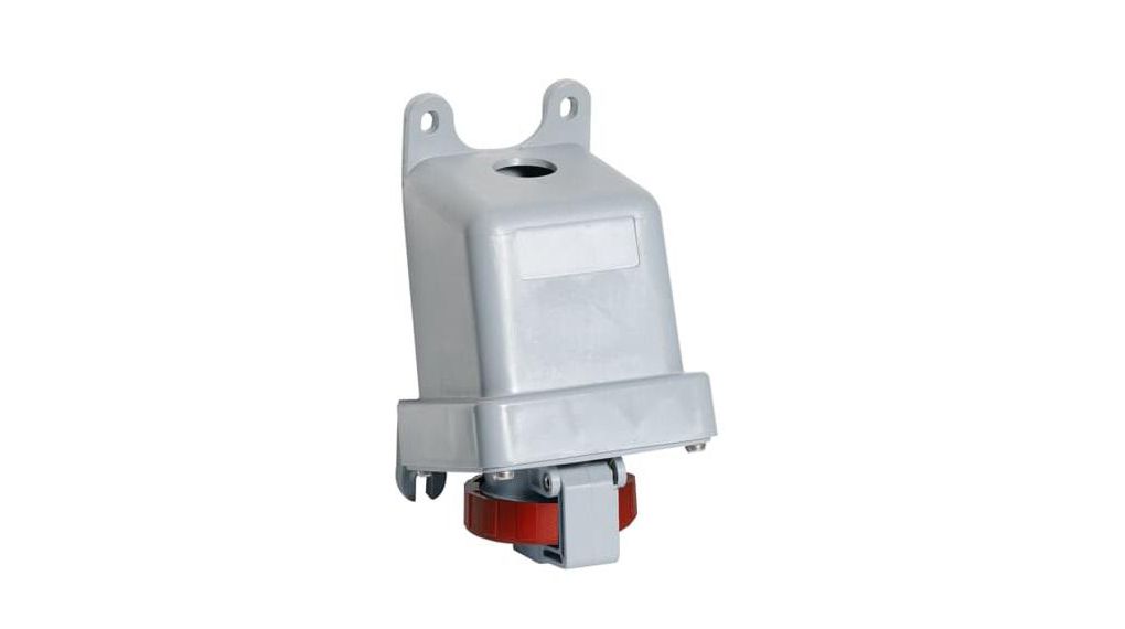 16A, 2CMA1 IP69, IP67 Red Wall 3+E Industrial Power Connector No, 415 V, Rot, 3PE, Wandmontage, , IP69 / IP67, 415V