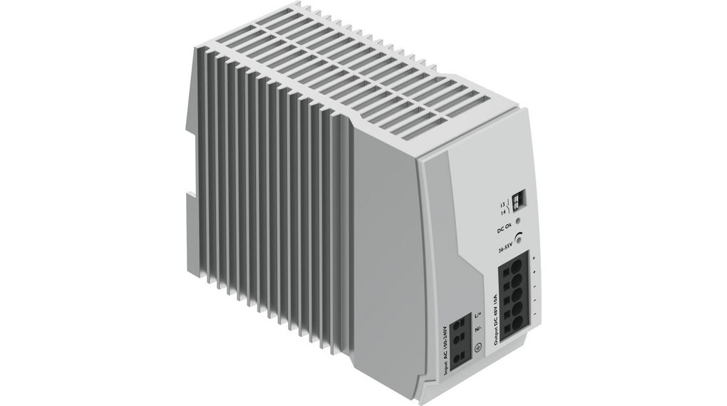 Festo CACN Power Supply Power Supply100V AC Input, 10 A OutputDC480 W 10A 480W IP20