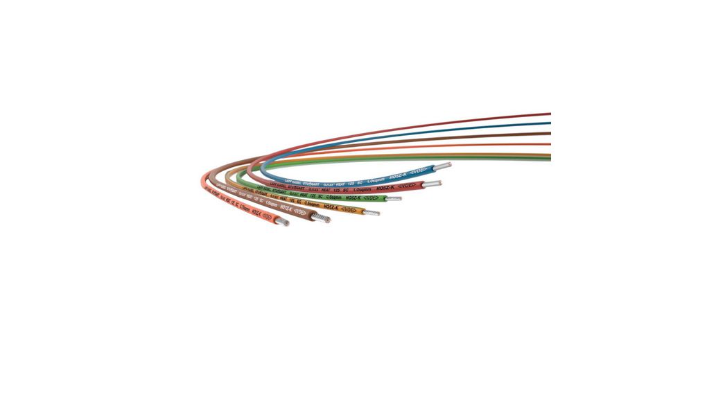 1232003 | Lapp 1232003 OLFLEX HEAT Series Brown 0.5 mm², 20 AWG, 100 ...