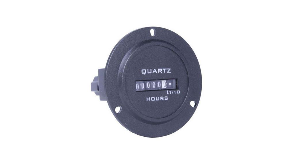 HM36 Series Hour Meter, 6 Digit Indicator, 10 → 80 V dc