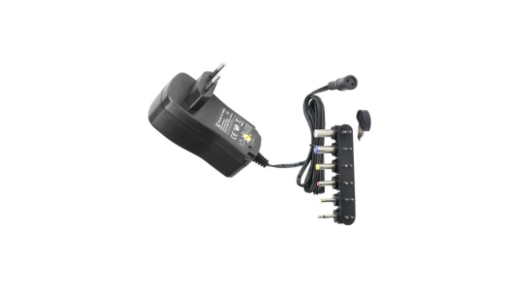 4.5W Plug-In AC/DC Adapter 3V dc Output, 1.5A Output