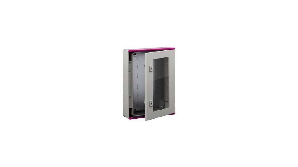 Wanddoos 200x400x400mm Glasvezel-polyester Grijs IP56