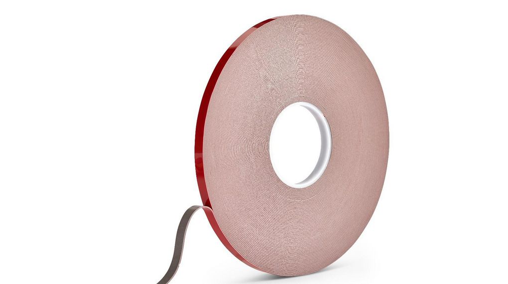 Grey Foam Tape, 12.0mm x 33.0m, 1.10mm Thick
