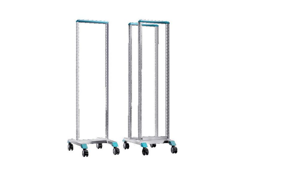 7391000 | Rittal DK 7391 Series RAL 7035 31U Steel Server Rack , with 2 ...