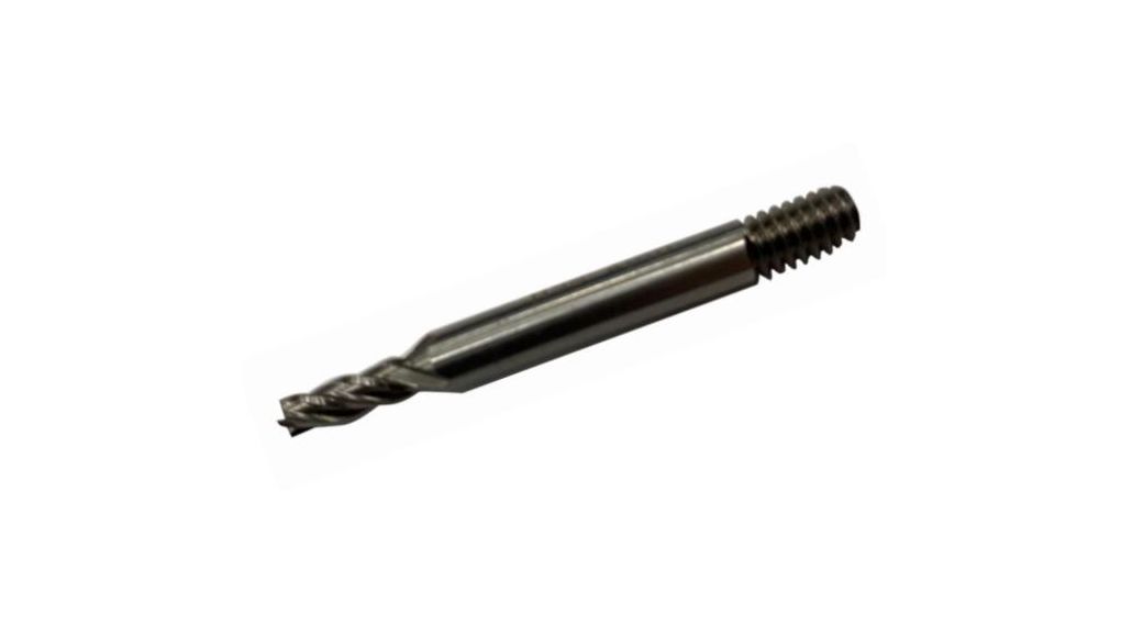 End Mill, 4mm Cutter, High Speed Steel, 12.5mm Cut Length