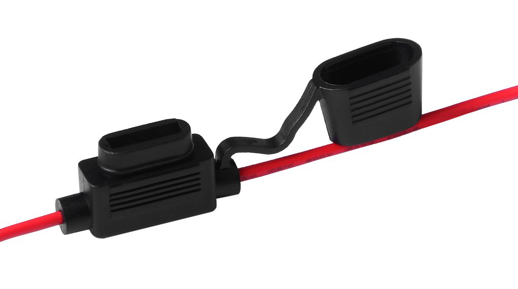 30A Inline Fuse Holder for ATO/ATC 19x18.6mm Fuse, 32V dc