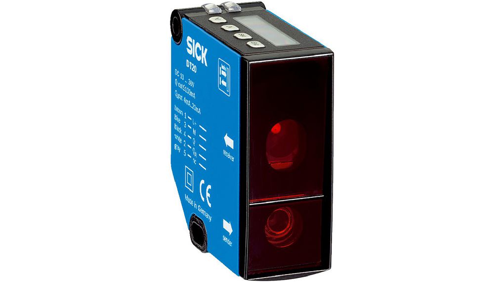 SICK Distance Distance Sensor, Block Sensor, 100 → 1000 mm Detection Range