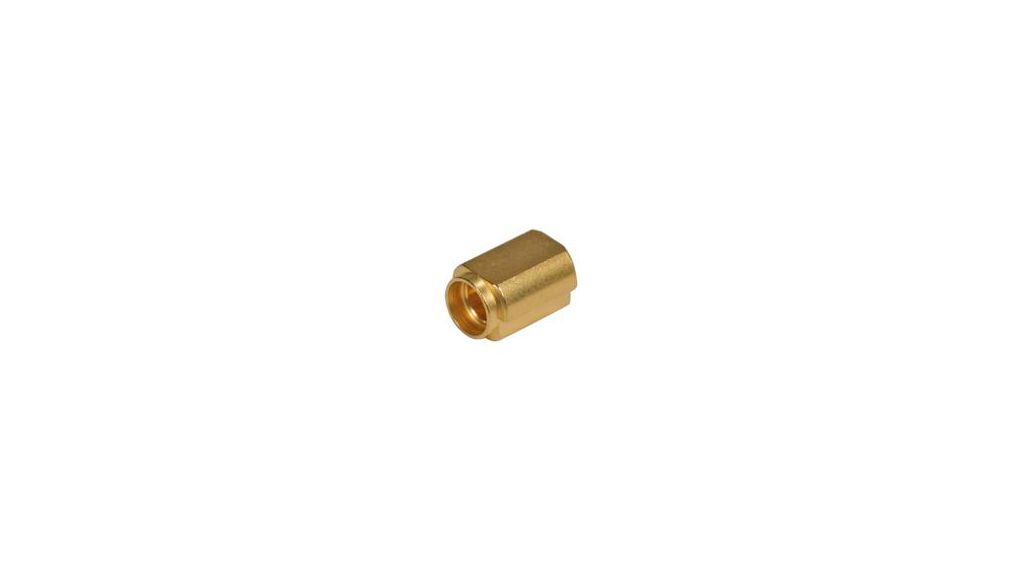 92_MMPX-S50-0-1/111_N Series EdgeFemale Micro Miniature Coaxial Connector, 50 Ohm, Straight BodyCoaxial Cable, Straight, 50Ohm