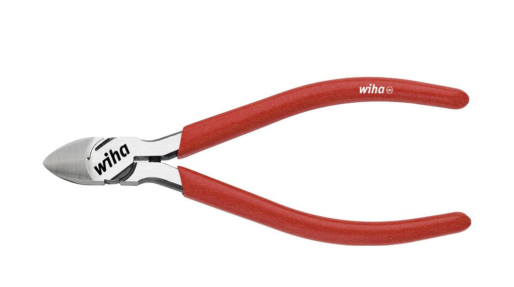 Wiha 43240 Side Cutter, 125 mm Overall, Lock Grip Tip