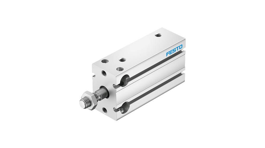 Festo Pneumatic Compact Cylinder - 4831870, 10mm Bore, 15mm Stroke, DPDM Series, Double Acting, Dubbelwerkend