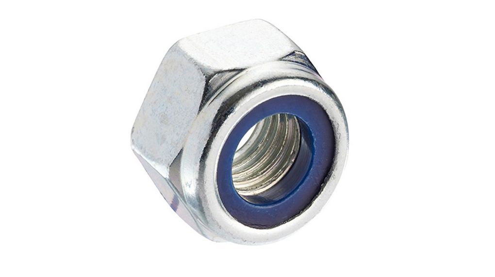 Bright Zinc Plated Steel Hex Nut, DIN 982, M14