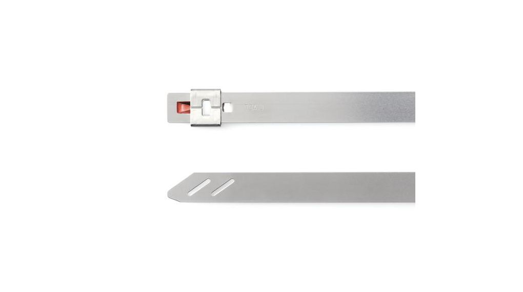 Cable Tie, 207 mm x 5.9 mm, Metallic 304 Stainless Steel 207 x 5.9mm, Packung à 100 Stück