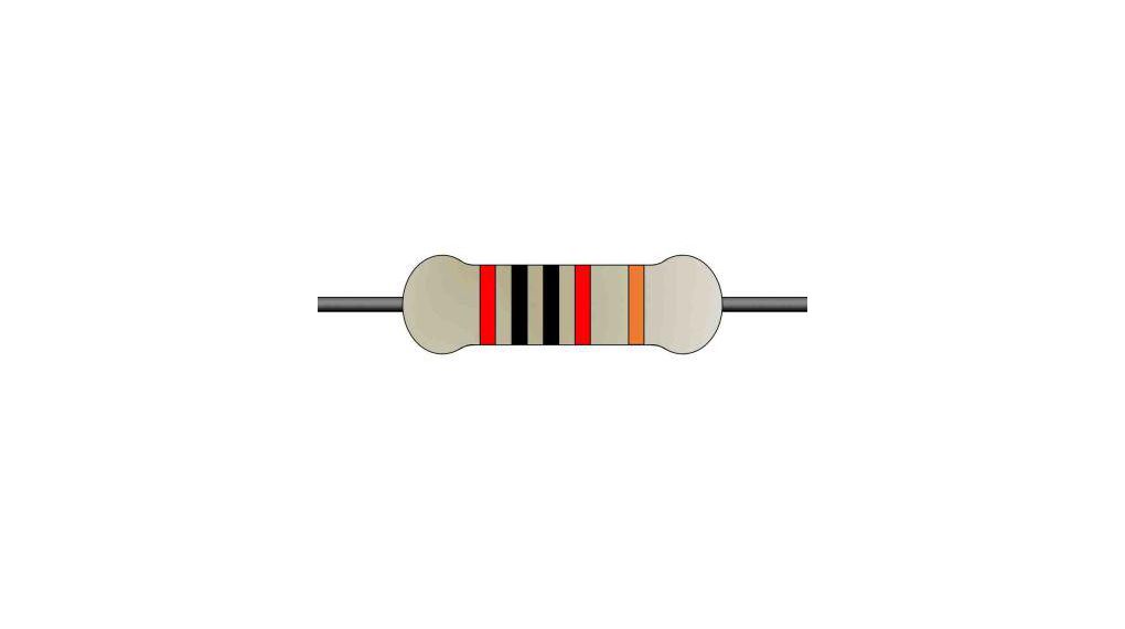 Yageo 20kOhm Metal Film Fixed Resistor 0.25W ±1% MFR-25FTE52-20K