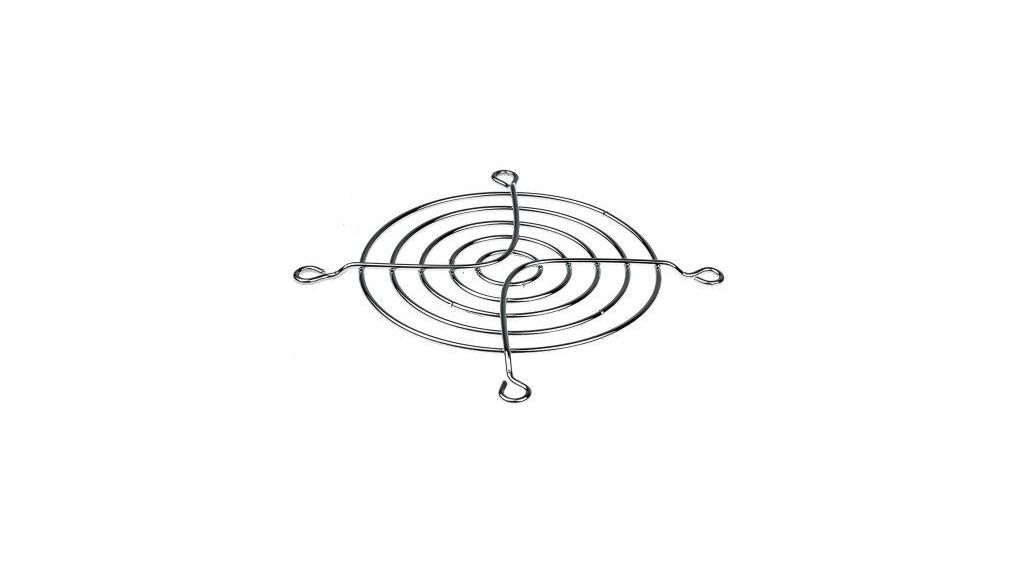 LZ22K Series Steel Finger Guard for 80mm Fans, 71.5mm Hole Spacing, 77 x 77mm
