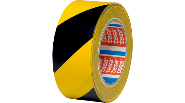 Značkovací páska na podlahu 50mm x 33m Černá/žlutá