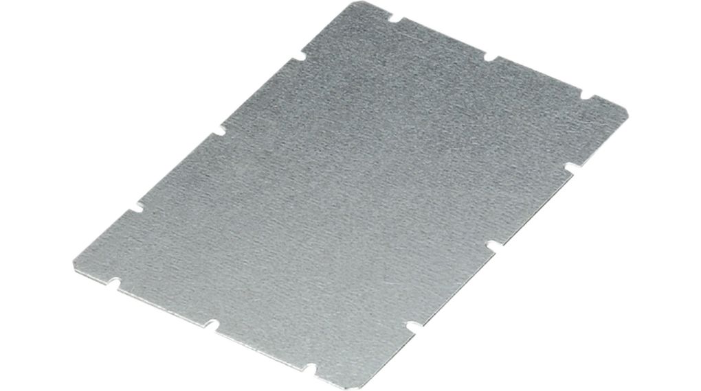 9535580000, Weidmüller Monteringsplate 250x1.5x175mm Galvanisert stålplate  Metallisk
