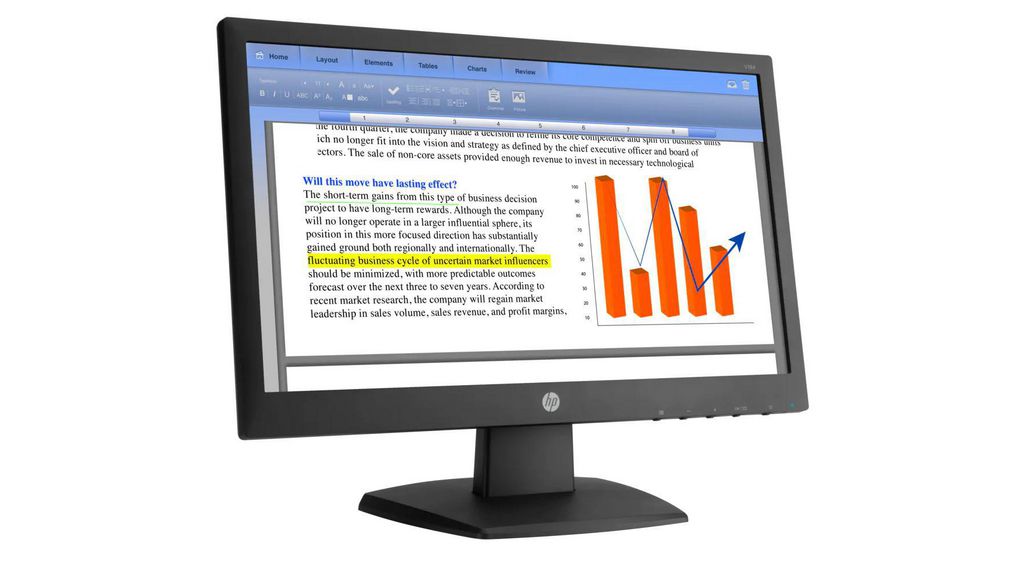 monitor length and width