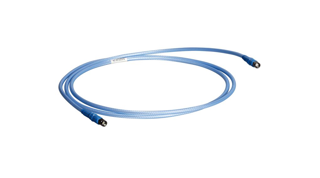 RF Cable Assembly, Microwave SMA Male - SMA Male 18GHz 50Ohm Blue 1m