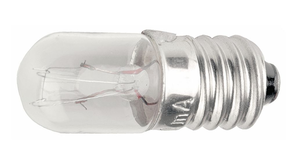 Incandescent Bulb, 2W, E10, 7V