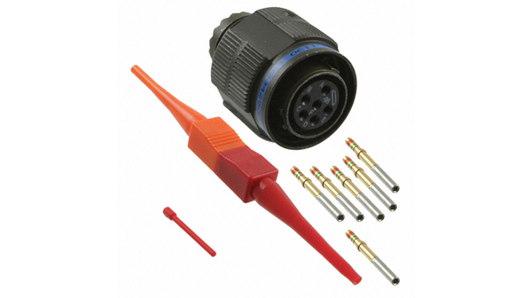 Cable socket, MIL-DTL-38999 Series III, Plug / Socket, 11-98,