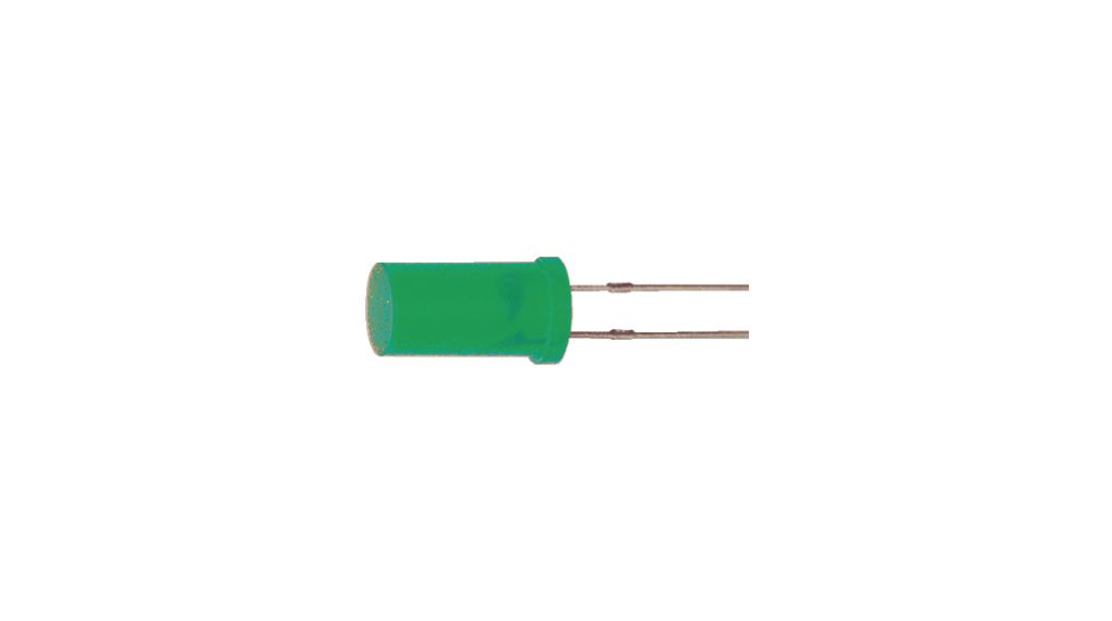 LED 565nm Green T-1 Pack of 5 pieces