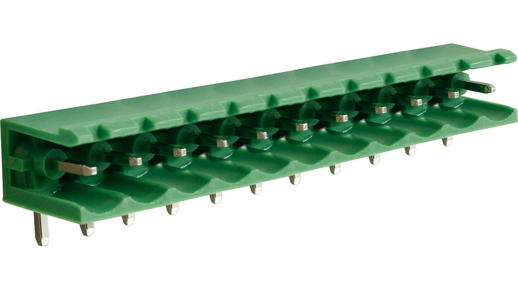 Pluggable Terminal Block, Right Angle, 5.08mm Pitch, 11 Poles