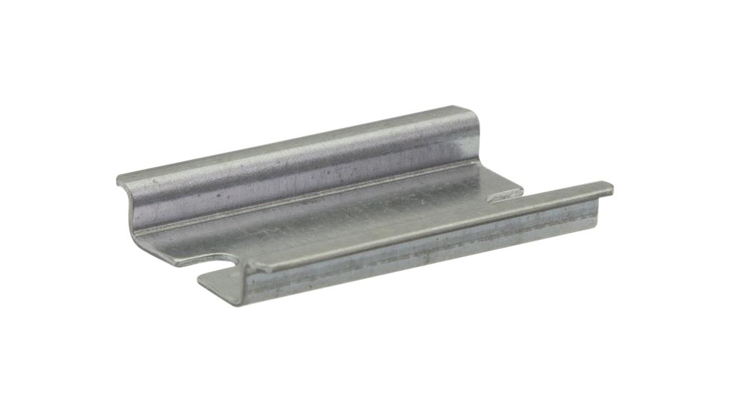DIN-rail voor PICCOLO-behuizingen 110 x 35mm Gegalvaniseerd staal
