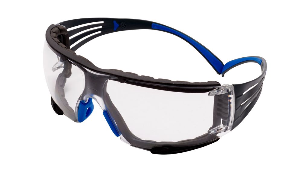SecureFit Safety Glasses, Clear, Polycarbonate (PC), Anti-Fog / Anti-Scratch