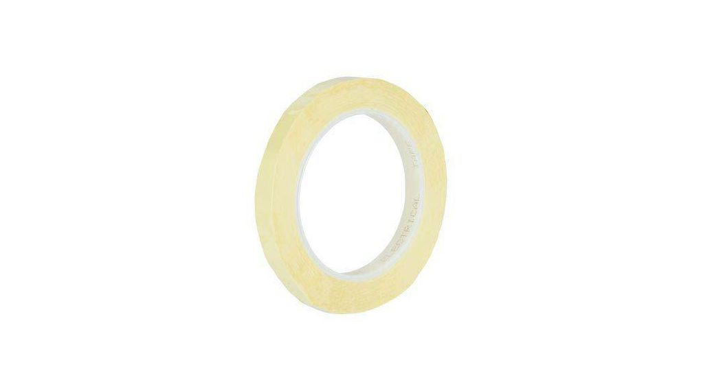 3M Scotch 1350 Yellow Polyester Film Electrical Tape, 19mm x 66m