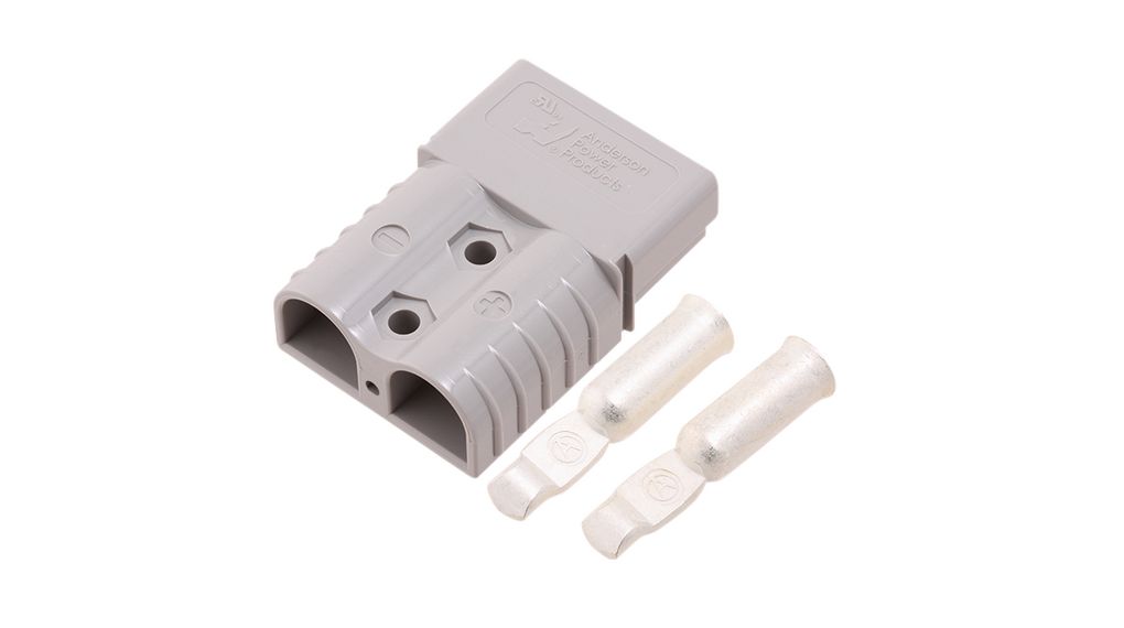 Steckverbinder, Stecker, Grau, 175A, Pole - 2