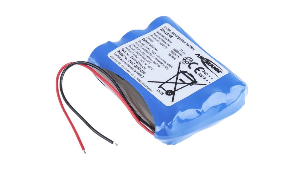 Oplaadbare batterijen, Li-Ion, 18650, 10.8V, 2.6Ah