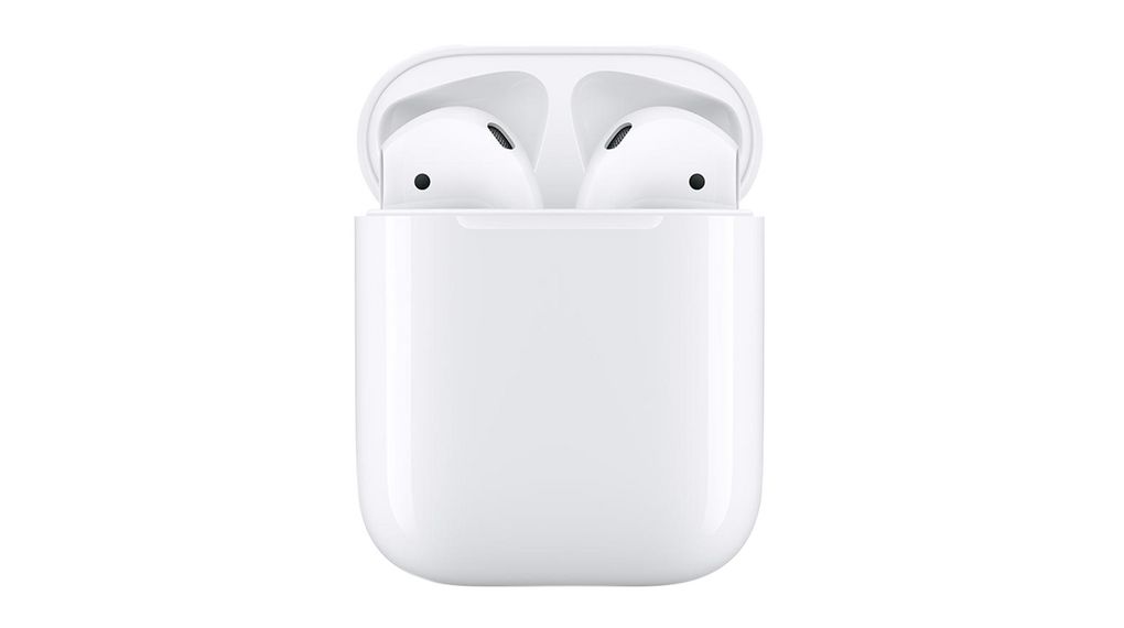 AirPods 2nd Gen with Wireless Charging Case, In-Ear, Bluetooth, White