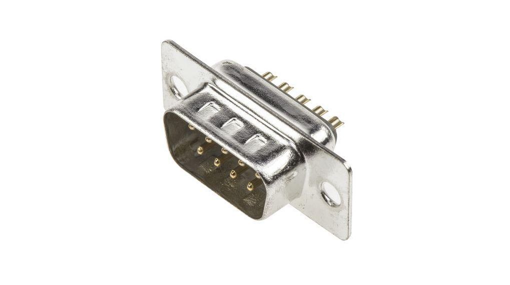 WSW A-DS 9 Way Panel Mount D-sub Connector Plug