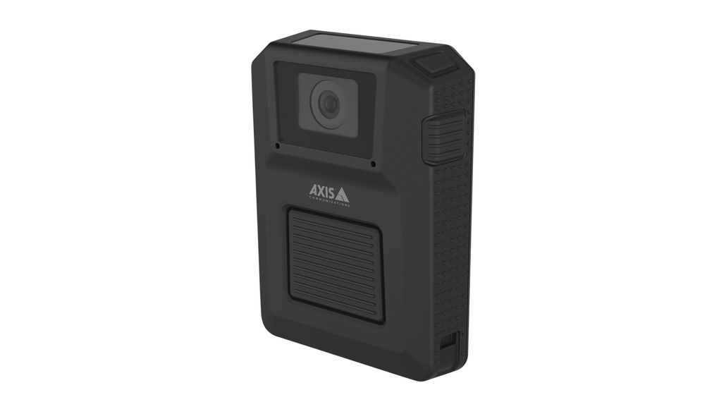 Body Worn Camera, 1/2.9" CMOS, 141 °, 1280 x 720 / 1920 x 1080, Black