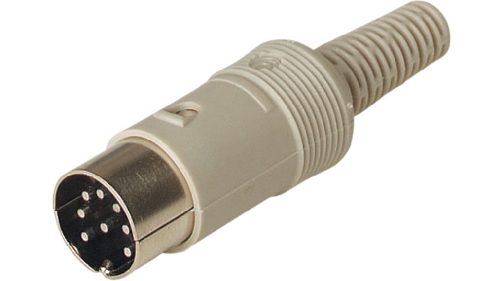 Cable Plug, 4A, 34V, 8 Poles, Plug