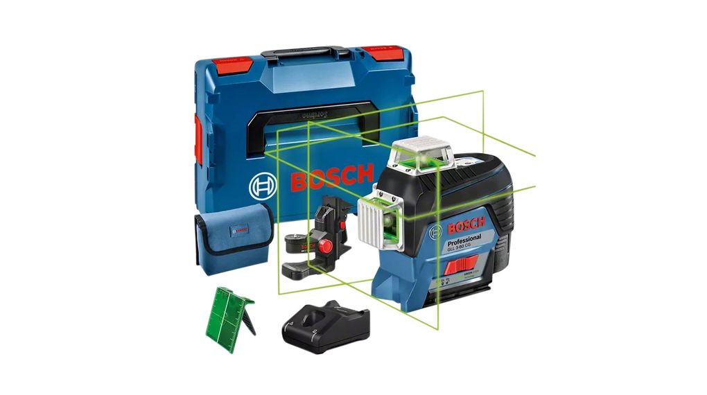 Line Laser, UK Type G (BS1363) Plug 540nm IP54 Grön