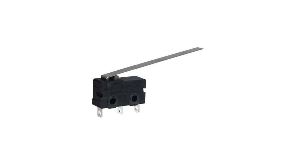 Micro Switch CSM405, 5A, 1CO, 0.1N, Extra Long Lever