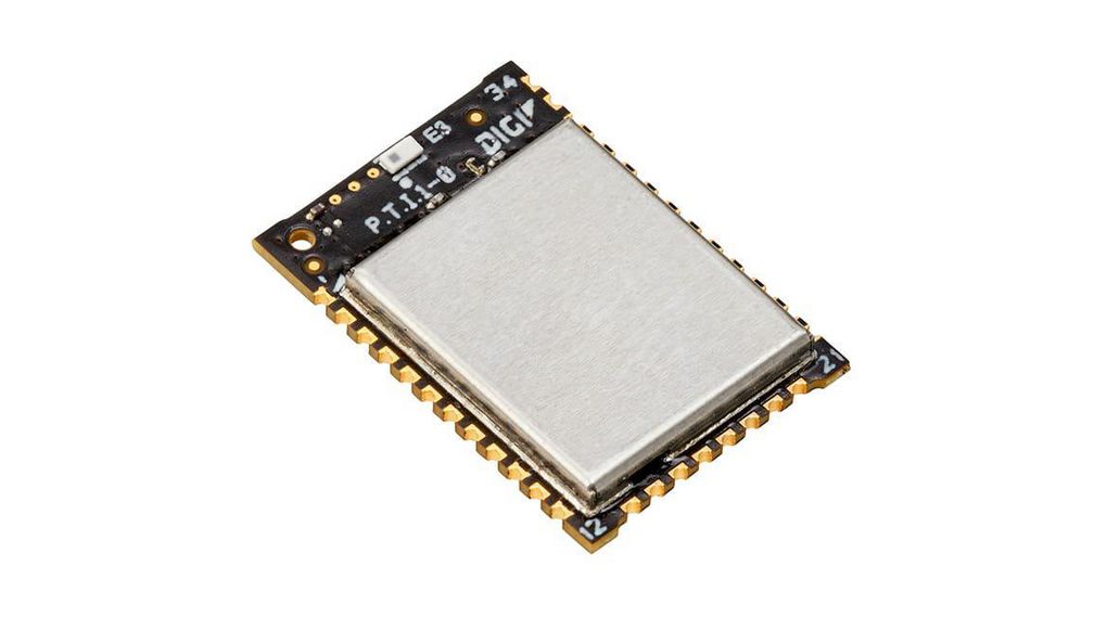 Moduł ZigBee, mikroformat, 2.4GHz, Odłamek, SMD, ZigBee / DigiMesh / 802.15.4 / BLE