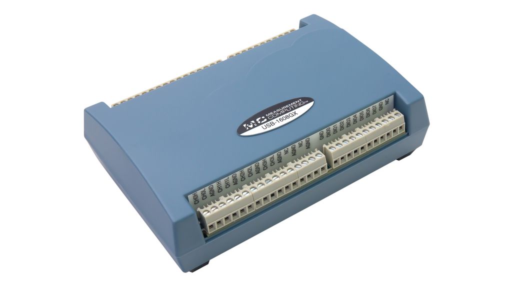 MCC USB-1608G Multifunction USB DAQ Device, 16-bit, 250kS/s