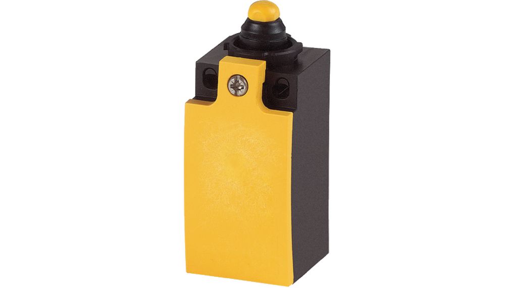 Limit Switch, Round Plunger, Plastic, 1NO / 1NC, Slow-Action