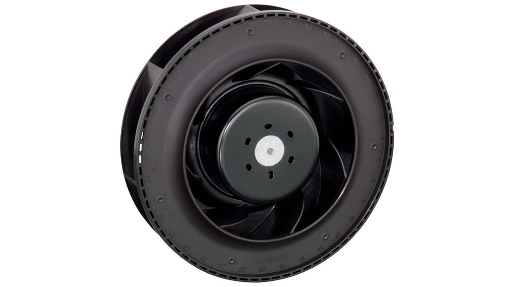 Gebläse Radial DC Kugellager 165x165x50.3mm 24V 3.1A 360m³/h 4-polige Litze RER 160