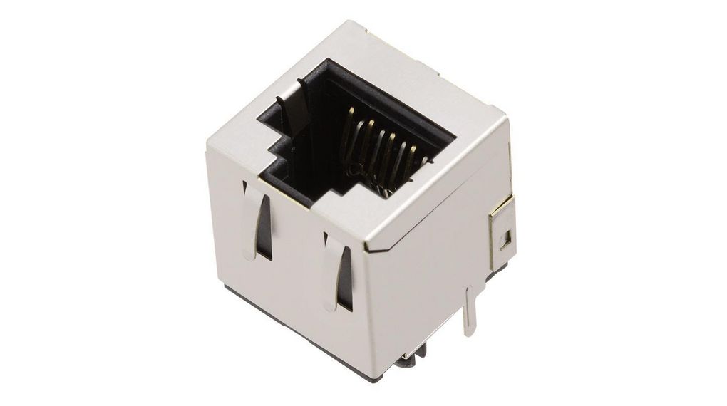 Modular Jack, RJ45, CAT6a, 8 Positions, 8 Contacts, Shielded