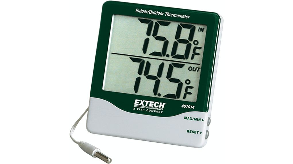 Indendørs/udendørs termometer